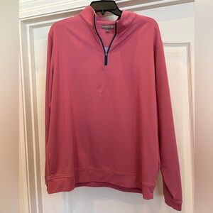 Peter Millar Men's Salmon Quarter Zip